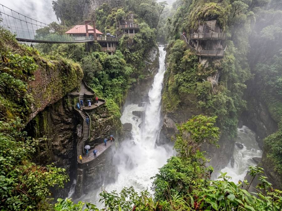 Baños en Ecuador