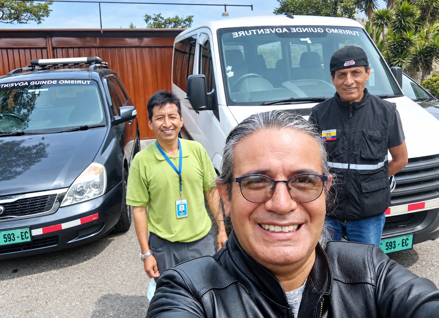 Integrante del equipo de Quinde Adventure durante un viaje